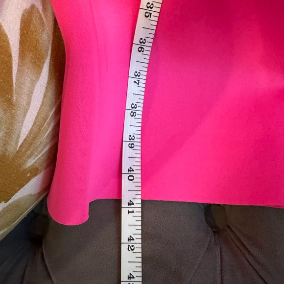 Pink scuba statement dress. Eliza J. Size 14. New with tags! - Picture 3 of 7